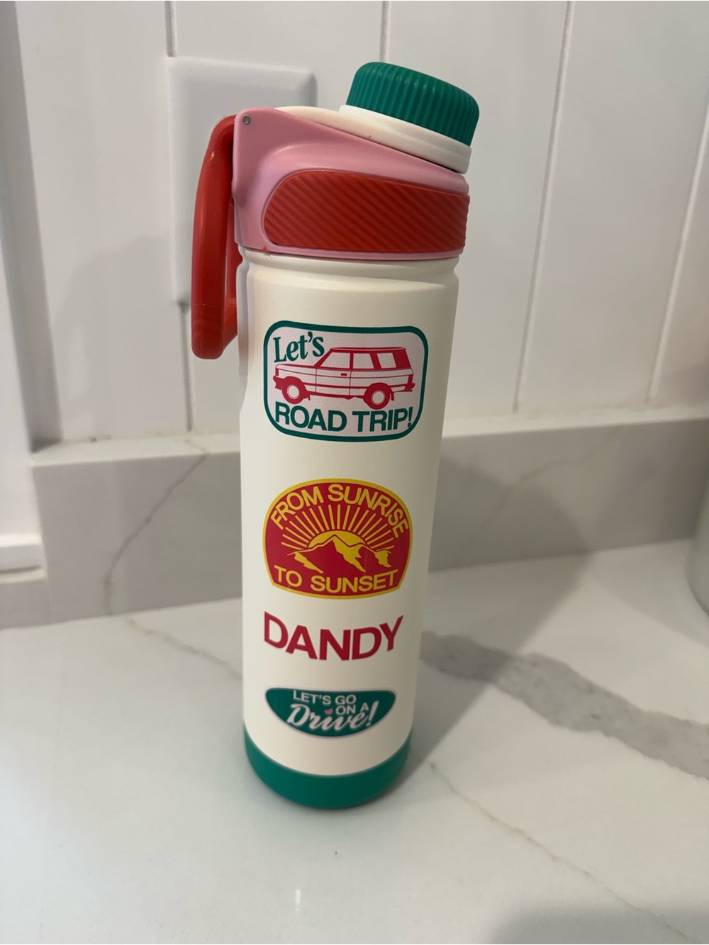 Starbucks X Dandy Road Trip 26 ounce Water Bottle Limited Edition.